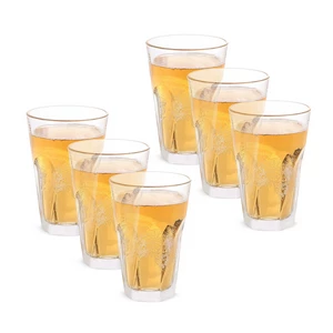 Libbey Tumbler Set, 6 Pieces 354ml, Glass, High Quality - Transparent