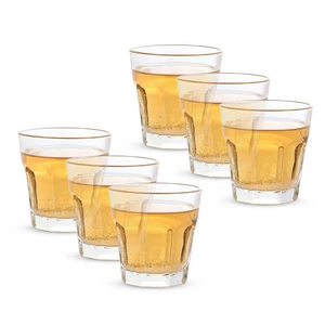 Libbey Tumbler Set, 6 Pieces 207ml, Glass, High Quality - Transparent
