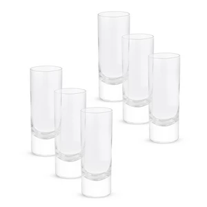 Libbey Ice Cream Cup Set, 6 Pieces 75ml, Glass, High Quality - Transparent