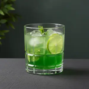 ليلى طقم اكواب،  6 قطع، زجاج - شفاف 