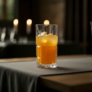 ليلى طقم اكواب مياه،  6 قطع، زجاج - شفاف 