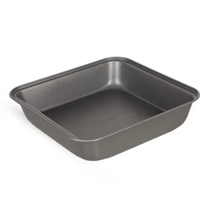 Cake Pan, Square Shape, 23.2*22*5cm, Non stick - Dark Grey