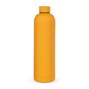 Travel Mug, 1 litre, High Quality Stainless steel - Yellow