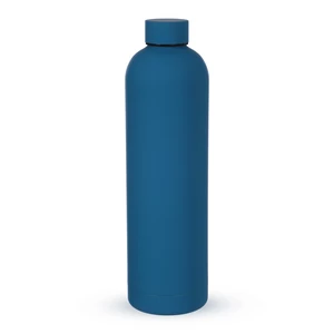 Travel Mug, 1 litre, High Quality Stainless steel - Navy Blue