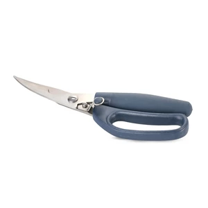 Kitchen Chicken Scissors, Stainless Steel - Blue