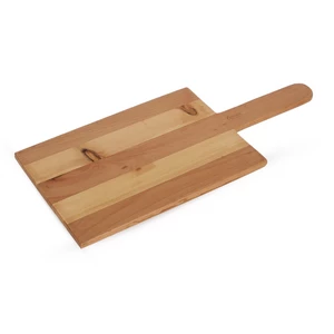 Cutting and serving Board with Handle,48x20x2cm, beech Wood - Woody