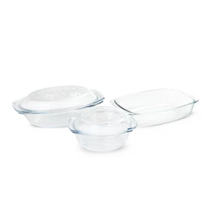 Termisil Glass Roaster, Set 5 Pieces 