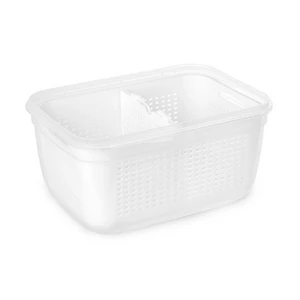 Aksa Fridge Pin 3 litres, Plastic with Cover and Basket