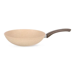 Cookin Wok Pan, 28 cm, Bio Granite - Brown stone