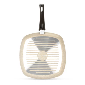 Cookin Grill Pan, 28cm, Bio-Granite, Brown Stone