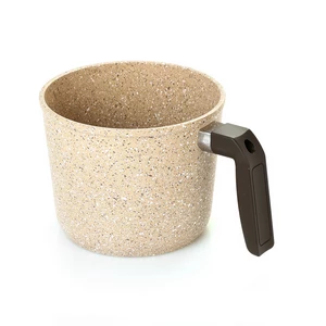 Cookin Milk Pot, 16cm, Bio-Granite, Brown Stone