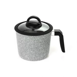 Cookin Milk Pot, 16cm, Bio-Granite - Grey Stone