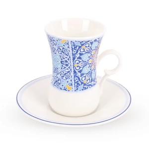 Khayameya Arabic Tea Set, 12Pieces for 6 Persons, Porcelain -  Blue