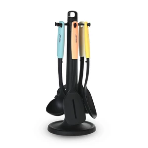 Neoflam Utensil  Set, 6 Pieces with Stand - Colourful Handels  