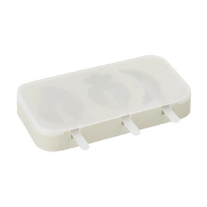 Ice Cream Mould Set, Silicone - White