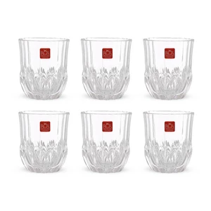 RCR Adagio Short Tumbler Set, 6 Pieces, 350ml, Crystal - Transparent