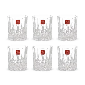 RCR Opera Short Tumbler set, 6 Pieces, 300 ml, Crystal - Transparent