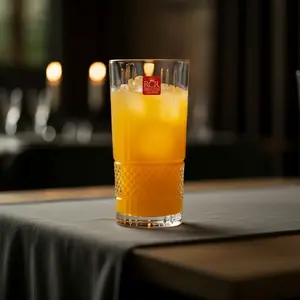طقم كاسات للعصائر، 6 قطع ،كريستال،ايطالى من ار سى ار