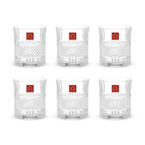 RCR Short Tumbler Set, 6 Pieces, 340 ml, Crystal - transparent