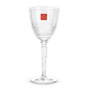 RCR Brillante Crystal Goblet Set, 6 Pieces, Made In Italy