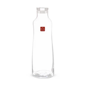 RCR Eco Water Bottle with Cover, 900ml, Glass - Transparent