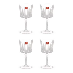 RCR Timeless Ice Cream Cup Set, 6 Pieces, 210ml, Crystal - Transparent