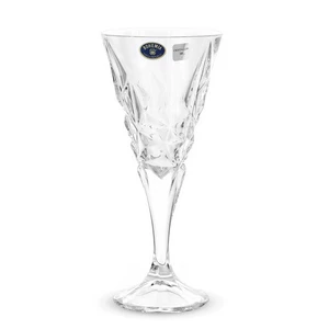 Bohemia Iceland Crystal Goblet Set, 6 Pieces, Czech