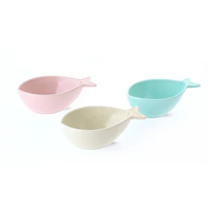 Dinner Set , 27 pieces, Fish shape , High Quality Porcelain - Multi colors
