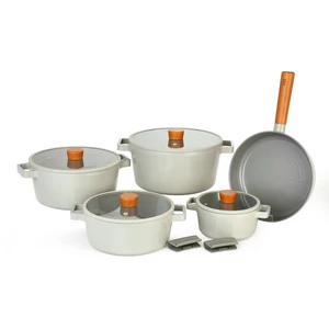 Neoflam Ceramic Cookware Set, 11 Pieces, Fika Green Color, Made In Korea