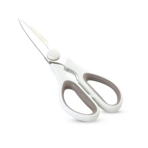Kitchen Utility Scissors Stainless Steel, White